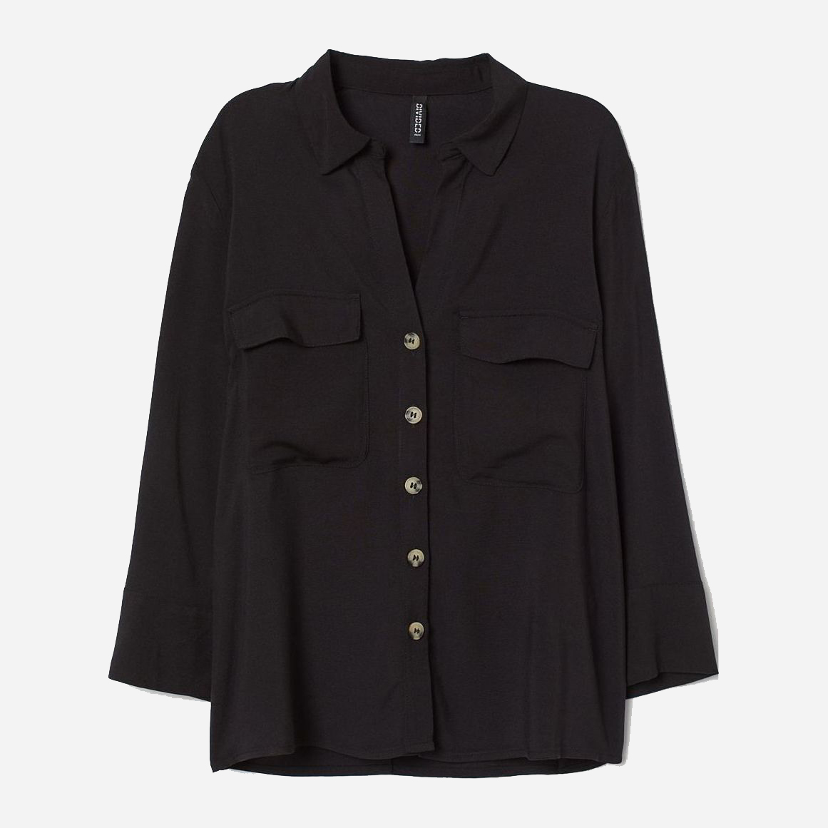 

Рубашка H&M 0803949 44 Черная