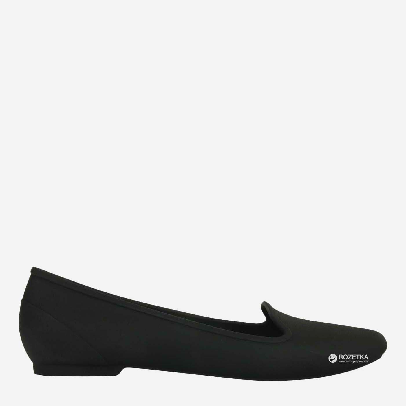 

Балетки Crocs Jibbitz Eve Flat 203433-001-W11 42-43 27.2 см Черные