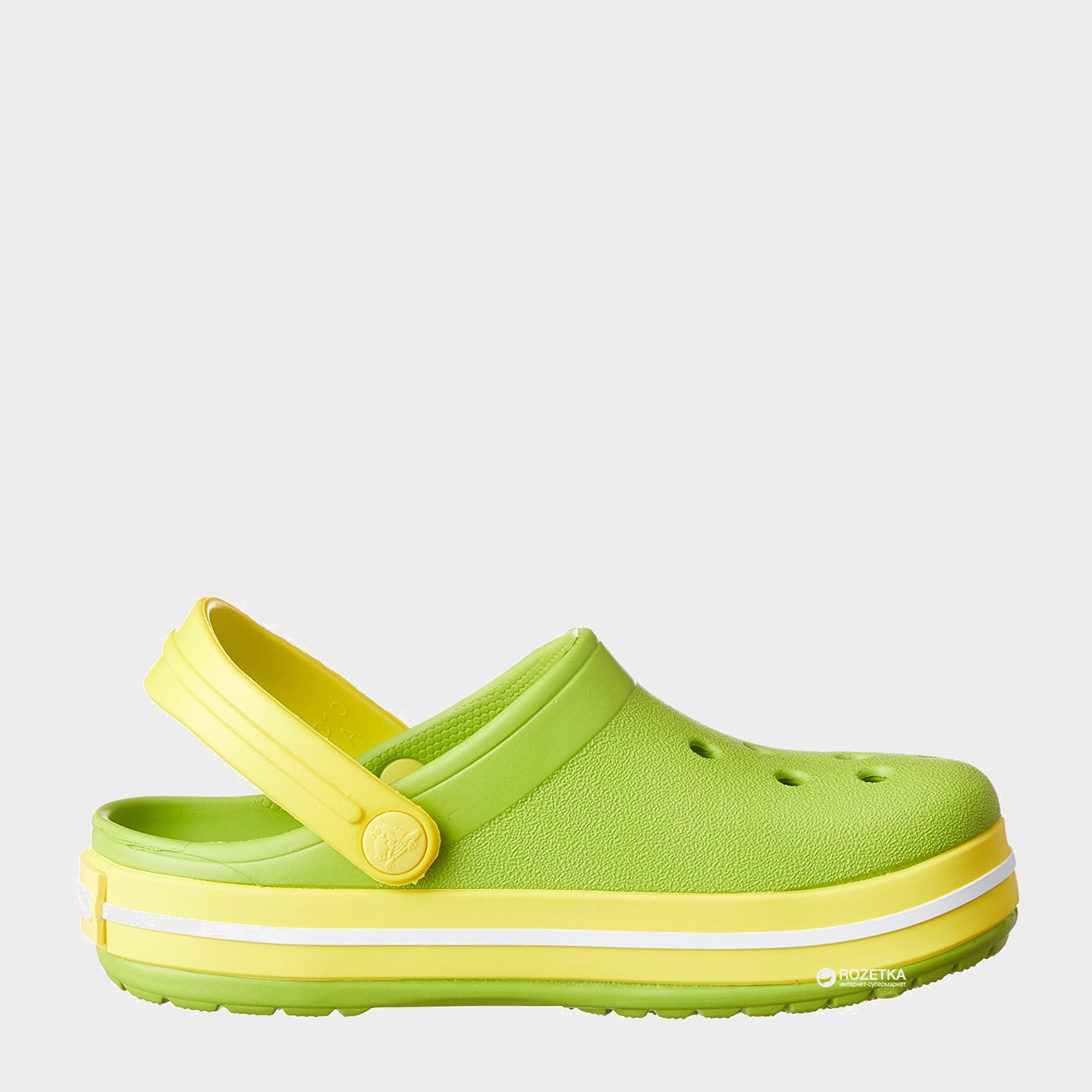 

Кроксы Crocs Crocband Clog 204537-3Q5-C4 19-20 11.5 см Салатовые