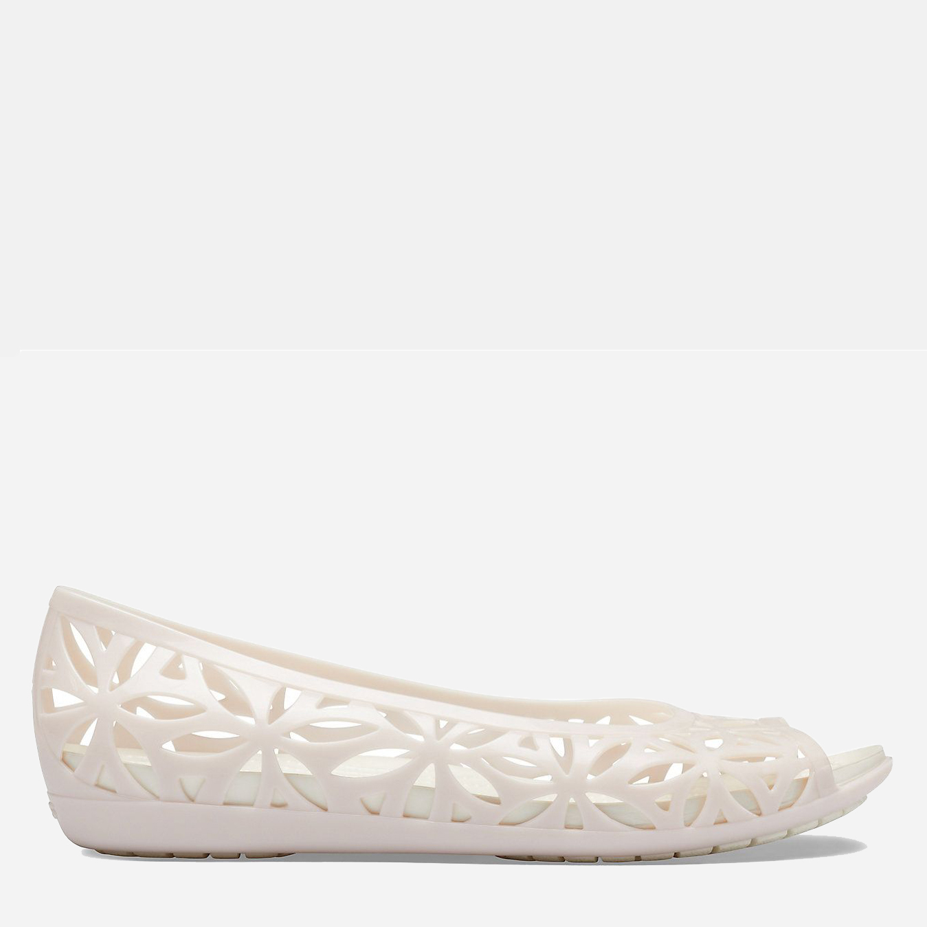 

Балетки Crocs Jibbitz Isabella Jelly II Flat 204941-6PM-W6 36-37 22.9 см Белые