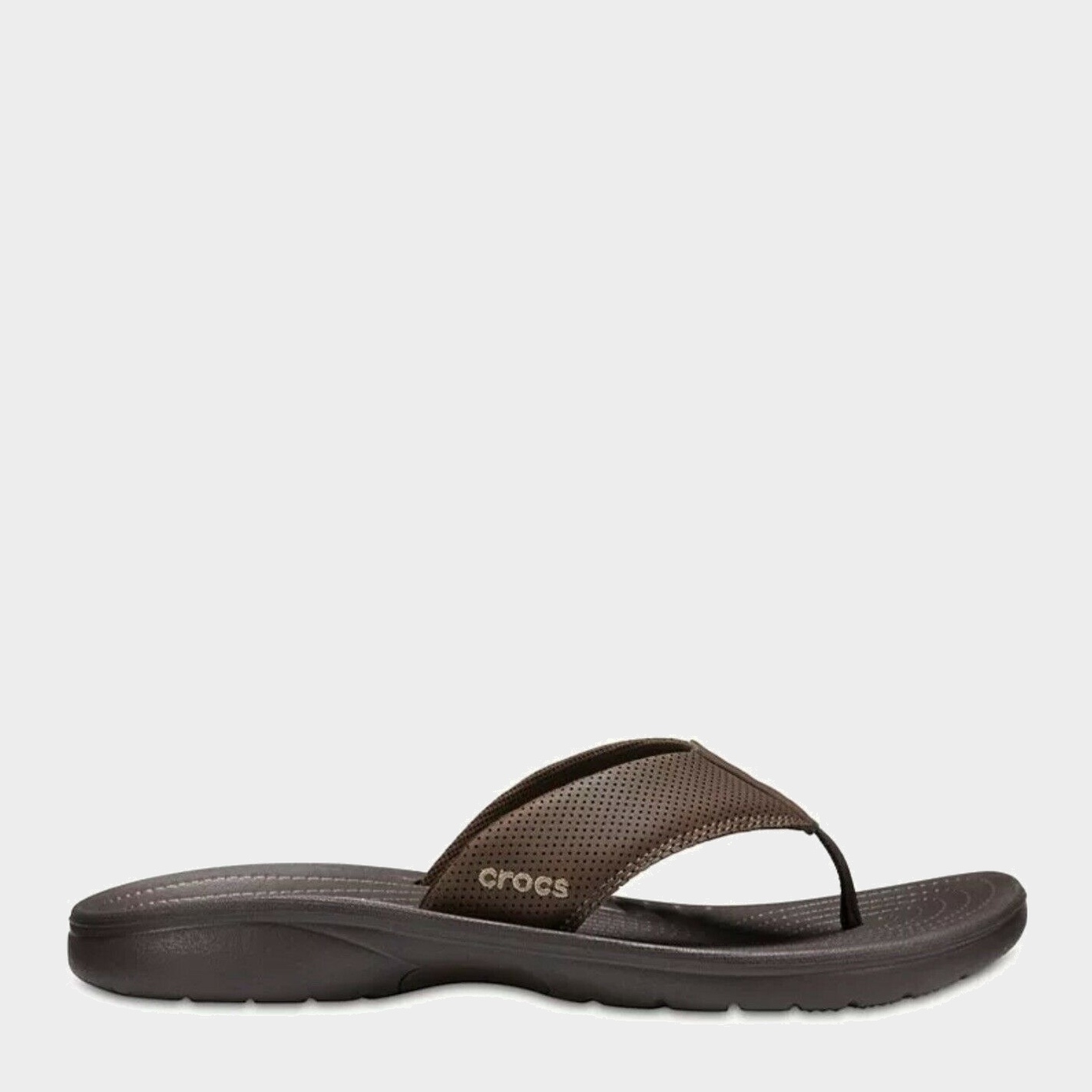 

Вьетнамки Crocs Jibbitz Bogota Flip 204971-22Z-M11 45-46 28 см Коричневые