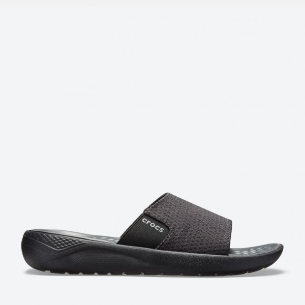 

Шлепанцы Crocs Jibbitz LiteRide Mesh Slide 205611-0DD-M7 39-40 24.6 см Черные