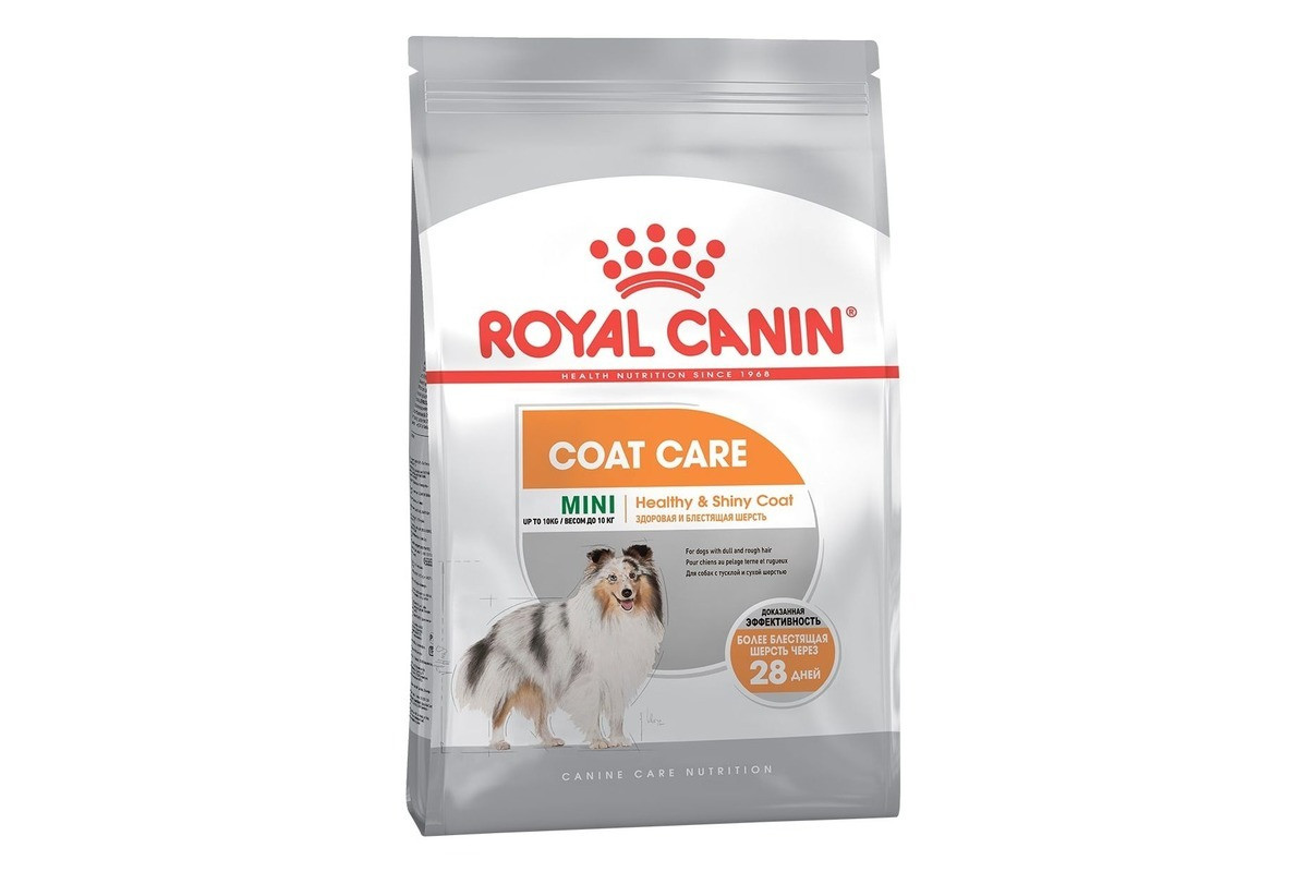 

Сухой корм Royal Canin Mini Coat Care Dog 3 кг