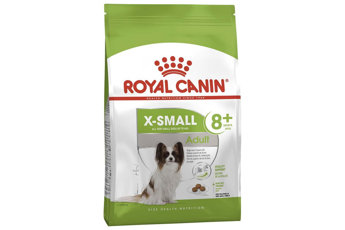 

Сухой корм Royal Canin X-Small Adult 8+ Dog 1.5 кг