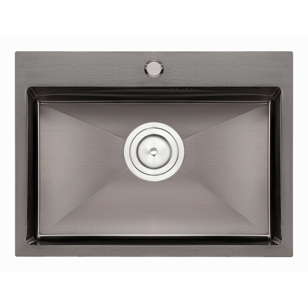

Кухонная мойка Qtap D5843BL Black 2.7/1.0 мм (QTD5843BLPVD10)