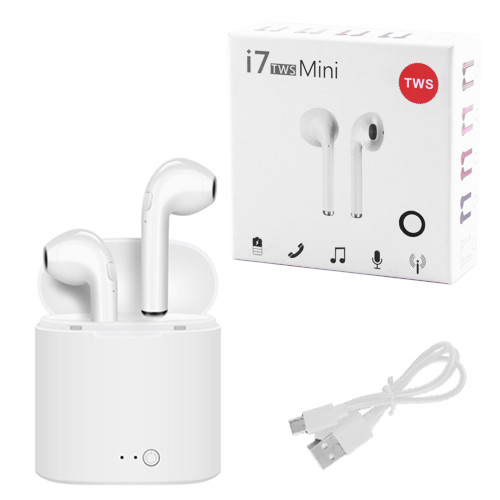 

Беспроводные bluetooth-наушники i7 TWS mini 5.0 с кейсом, white