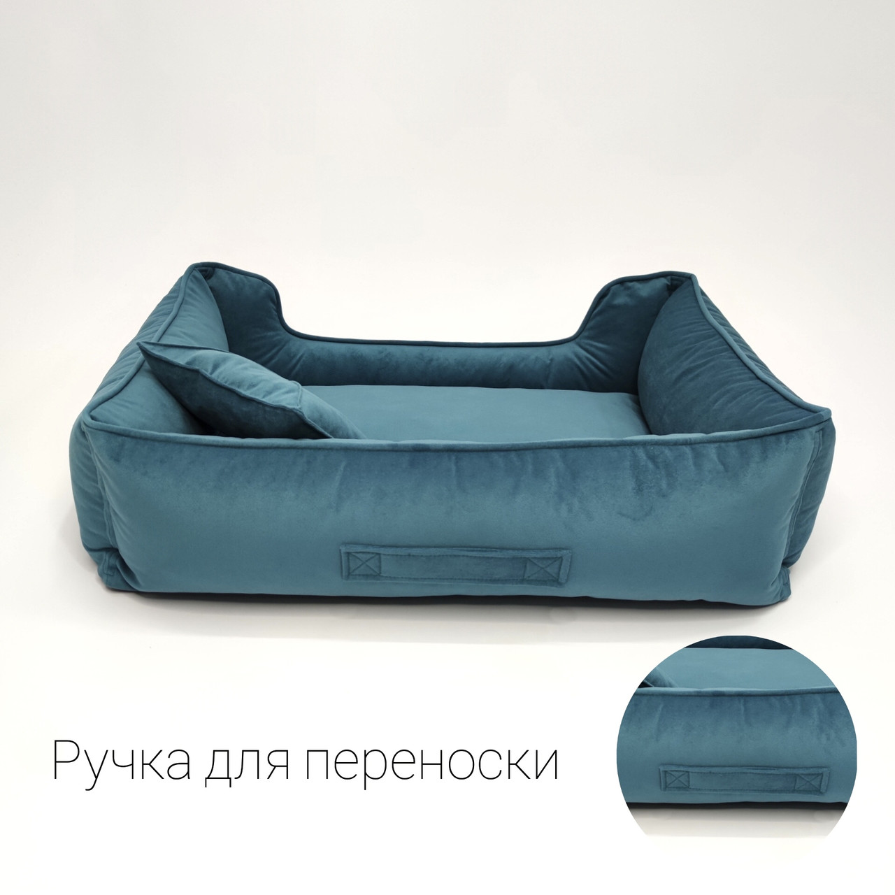 

Лежак для собак и кошек DogClub Premium M Синий