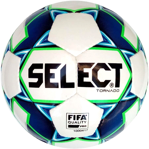 

Мяч футзальный Select Futsal Tornado FIFA (014) №4 White-Blue (5703543195121)