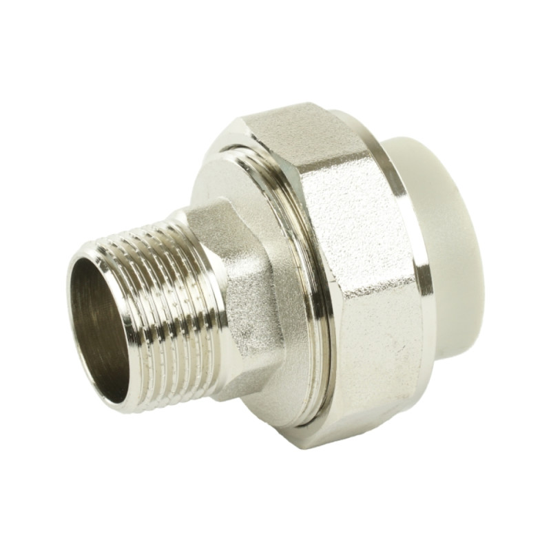 

Американка из PPR Thermo Alliance 50х1" 1/2, наружная резьба Thermo Alliance (ППР)