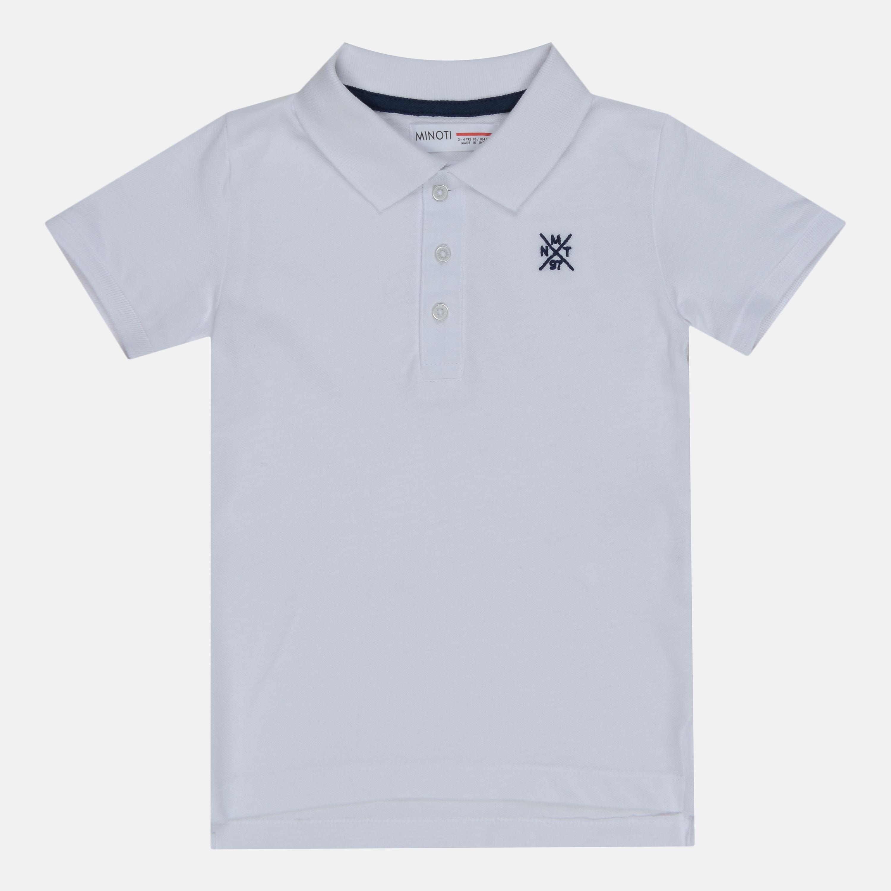

Поло Minoti 5Polo 1 16646 92-98 см Белое