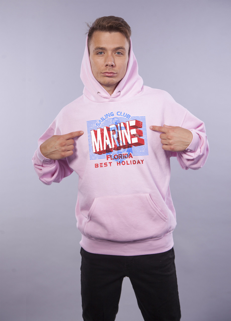 

Толстовка Розовая LOYS "Marine" XXL