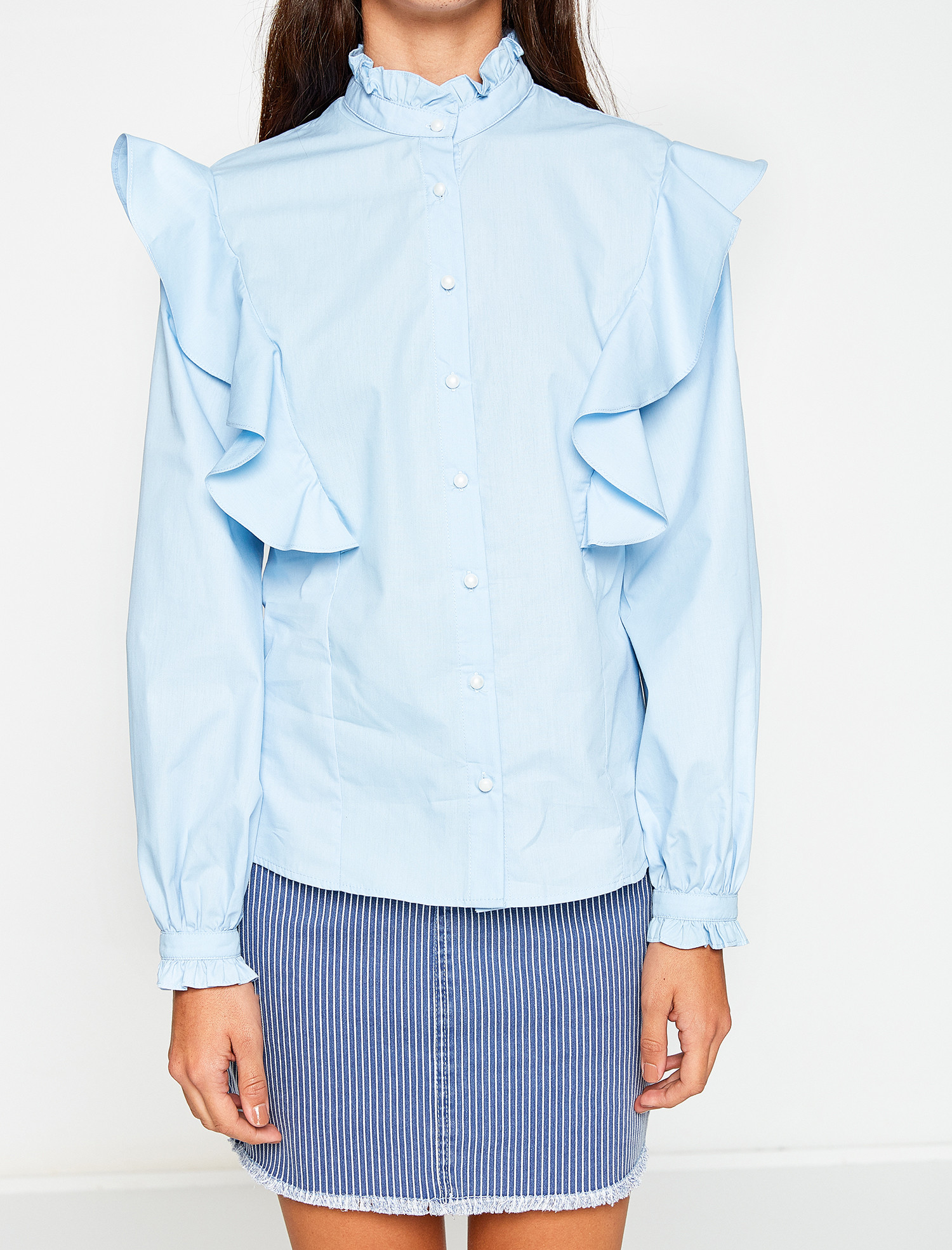 

Блузка Koton 8KAK63740EW 36 Blue