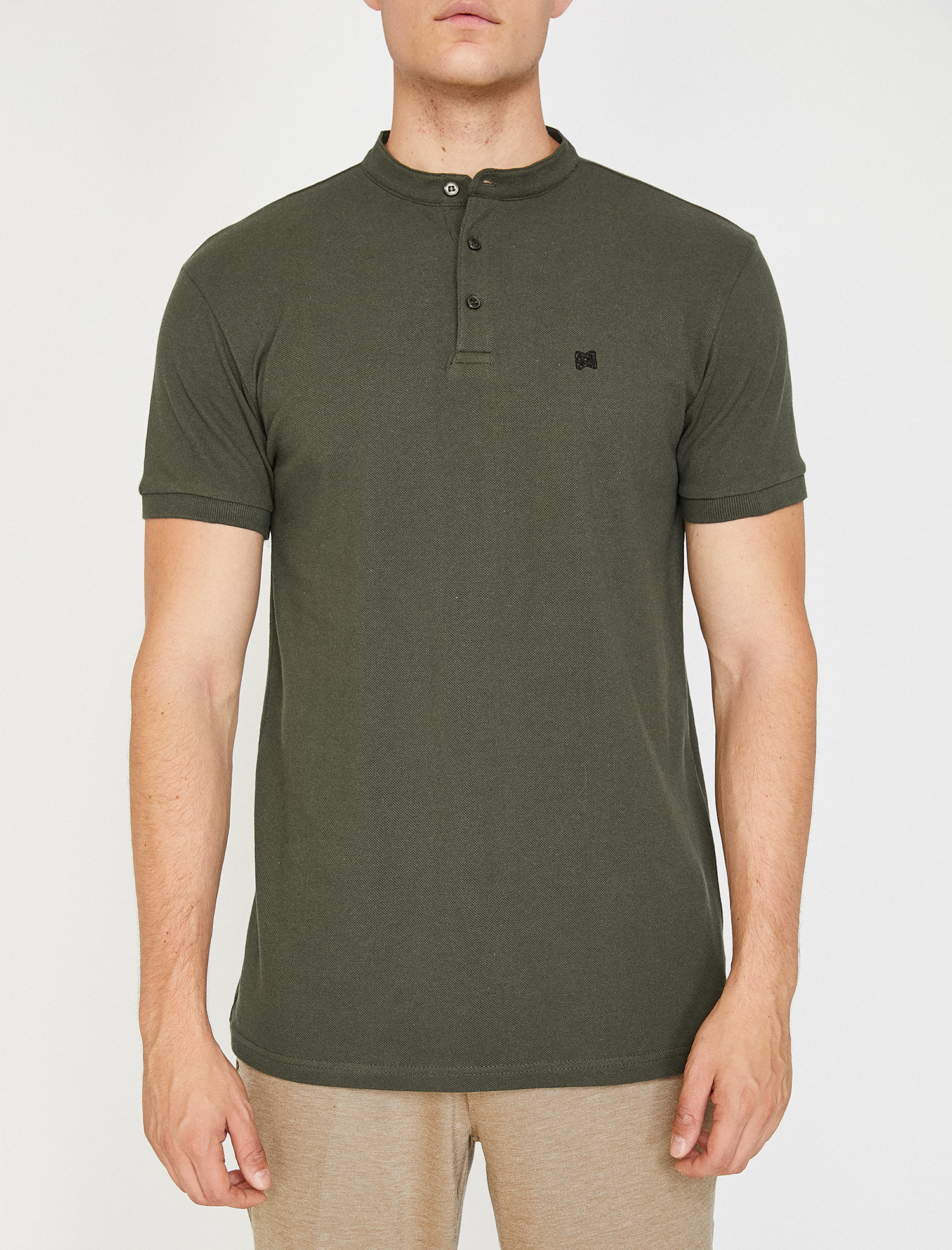 

Поло Koton 8YAM12026OK S Khaki