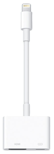 

Адаптер Apple Lightning to Digital AV (for iPad/iPod/iPhone) (MD826ZM/A)