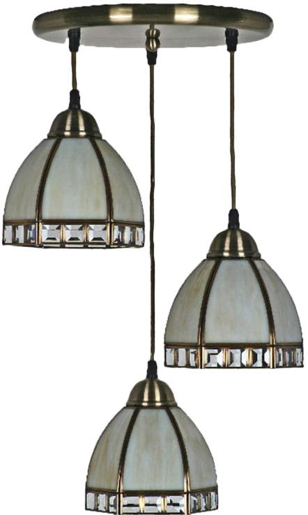 

Люстра подвесная Wunderlicht Е27 3х40W YL6513AB-3P1