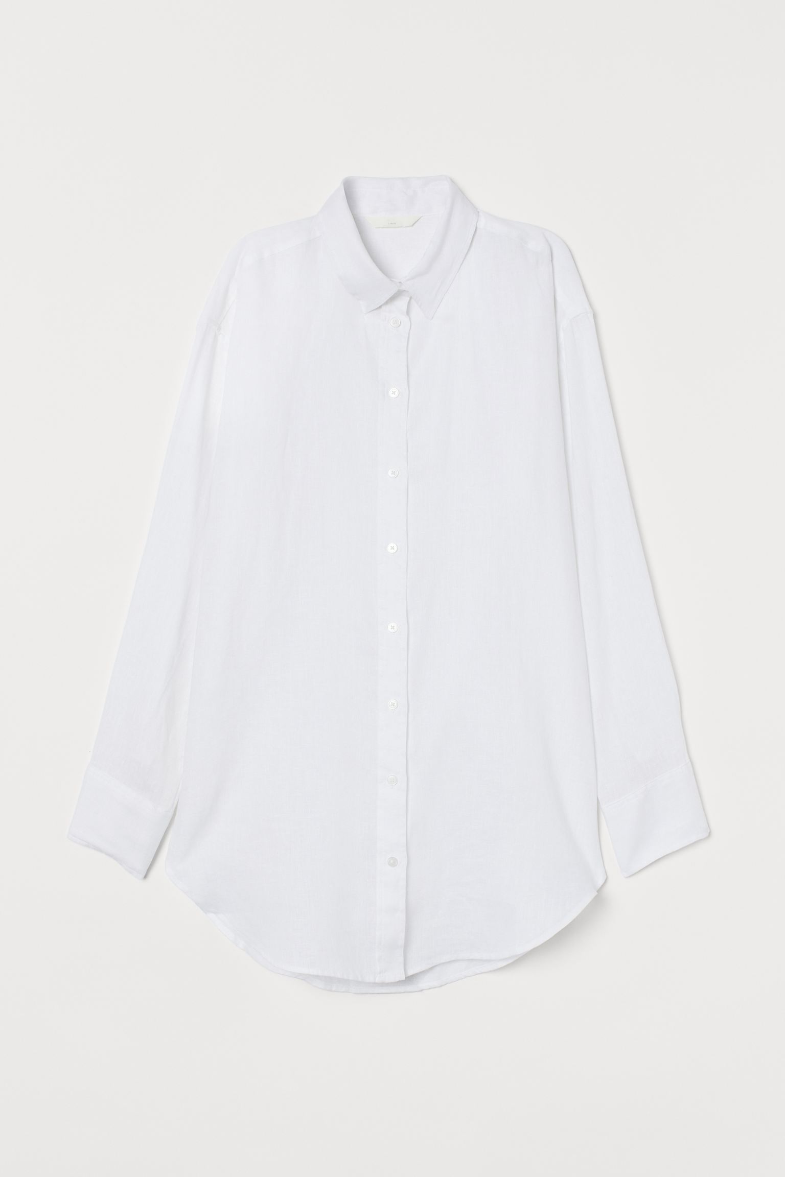 

Рубашка H&M 1104-9021072 L Белая