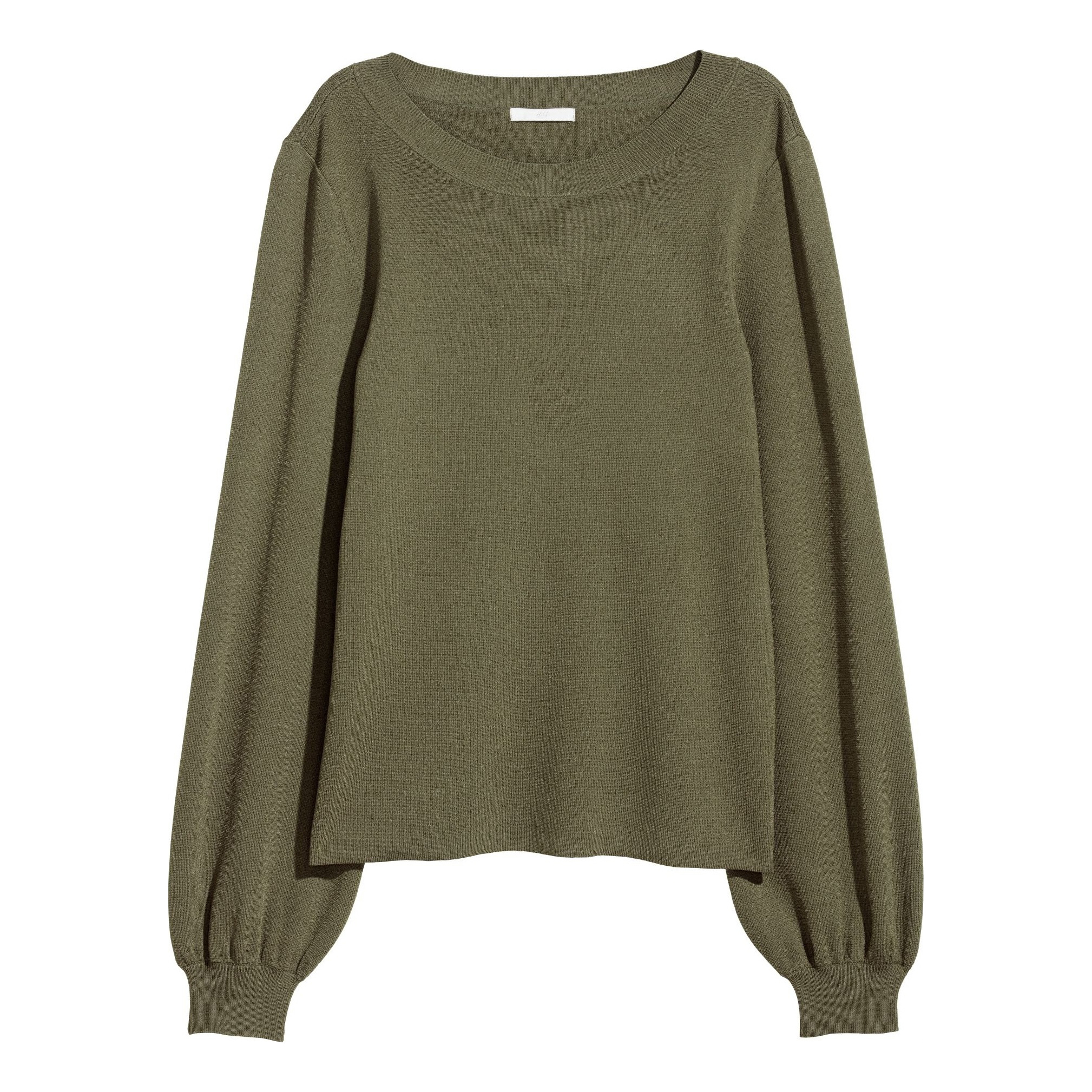 

Джемпер H&M 0611952-7 S Зеленый