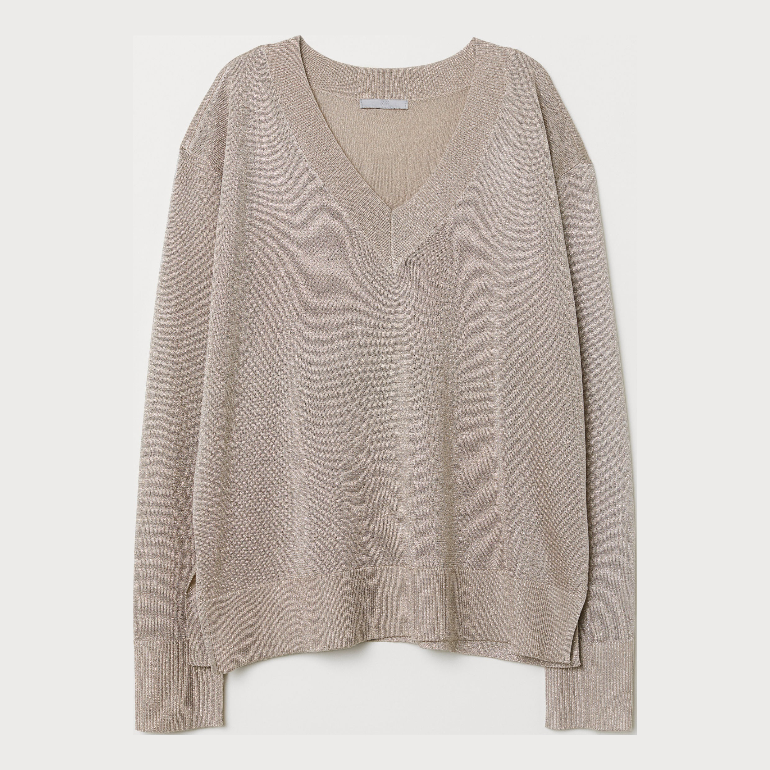 

Пуловер H&M 0677054-8 XL Кофейный