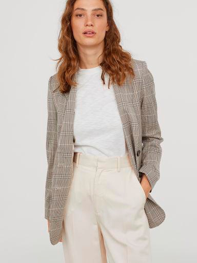 

Пиджак H&M 0693913-8 38 Бежевый