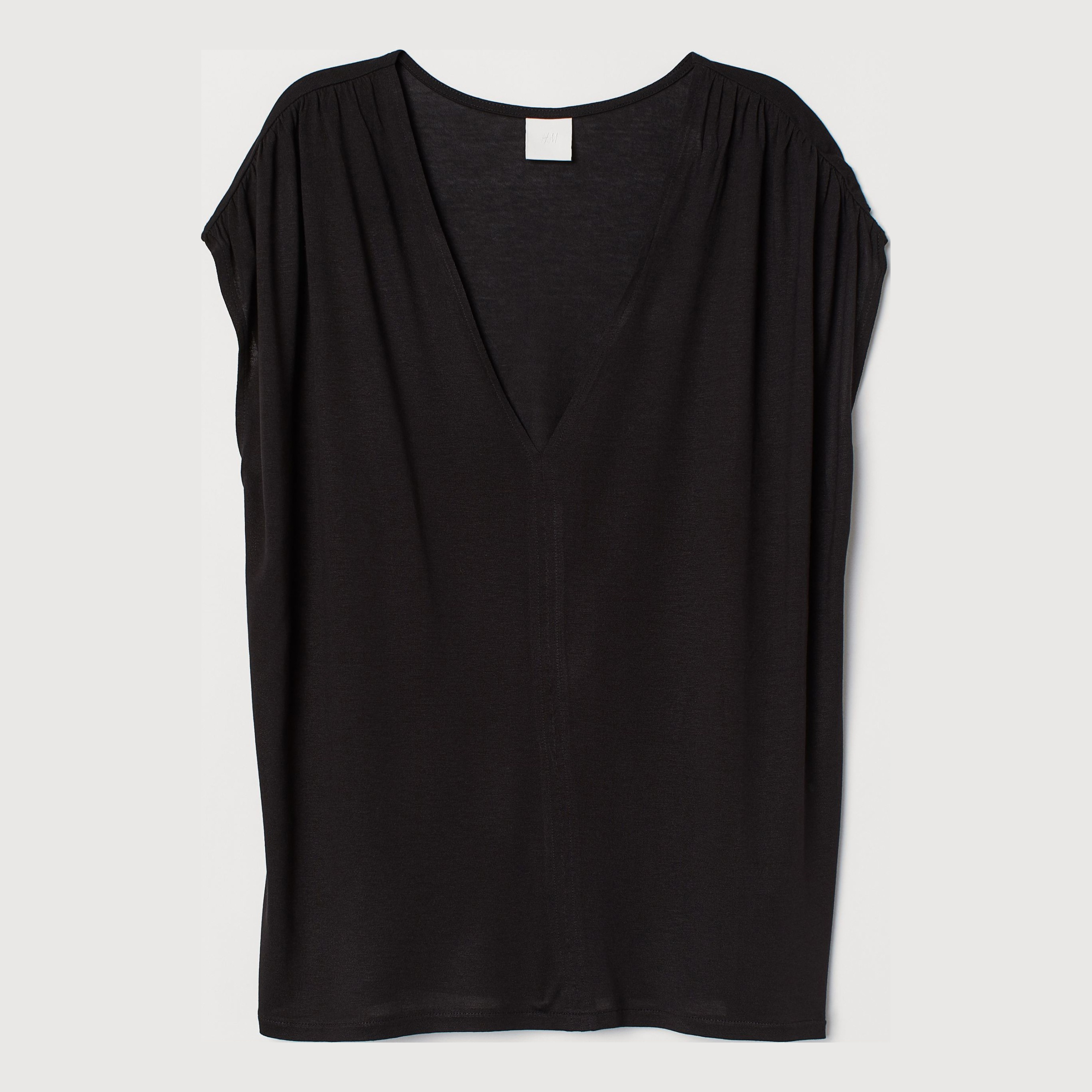 

Футболка H&M 0771682-9  Черная, Футболка H&M 0771682-9 XS Черная