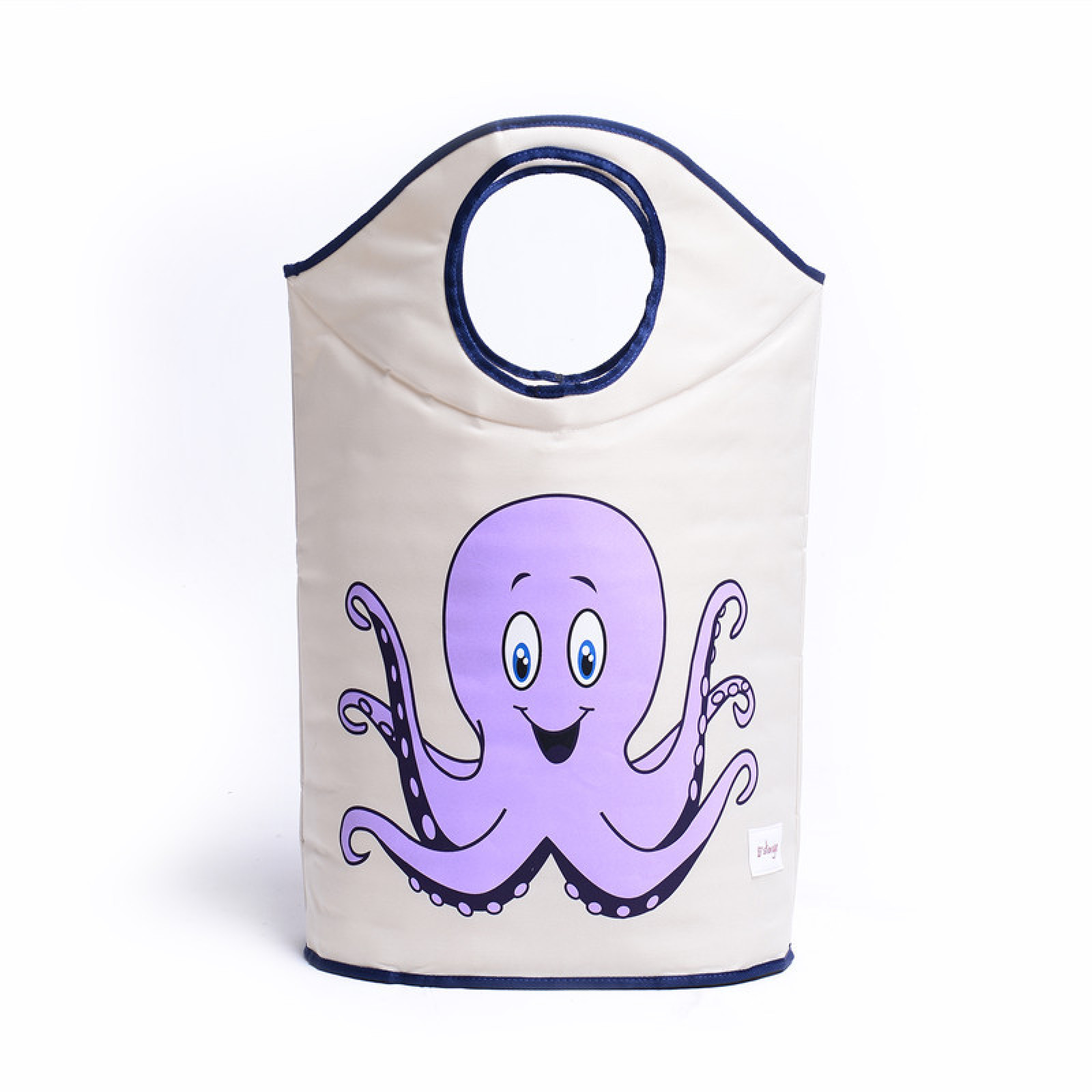 

Корзина для игрушек белая Осьминог