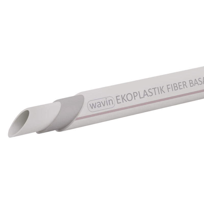 

Труба армированная из PPR Fiber Basalt Plus Ekoplastik 50х3,2 PN20