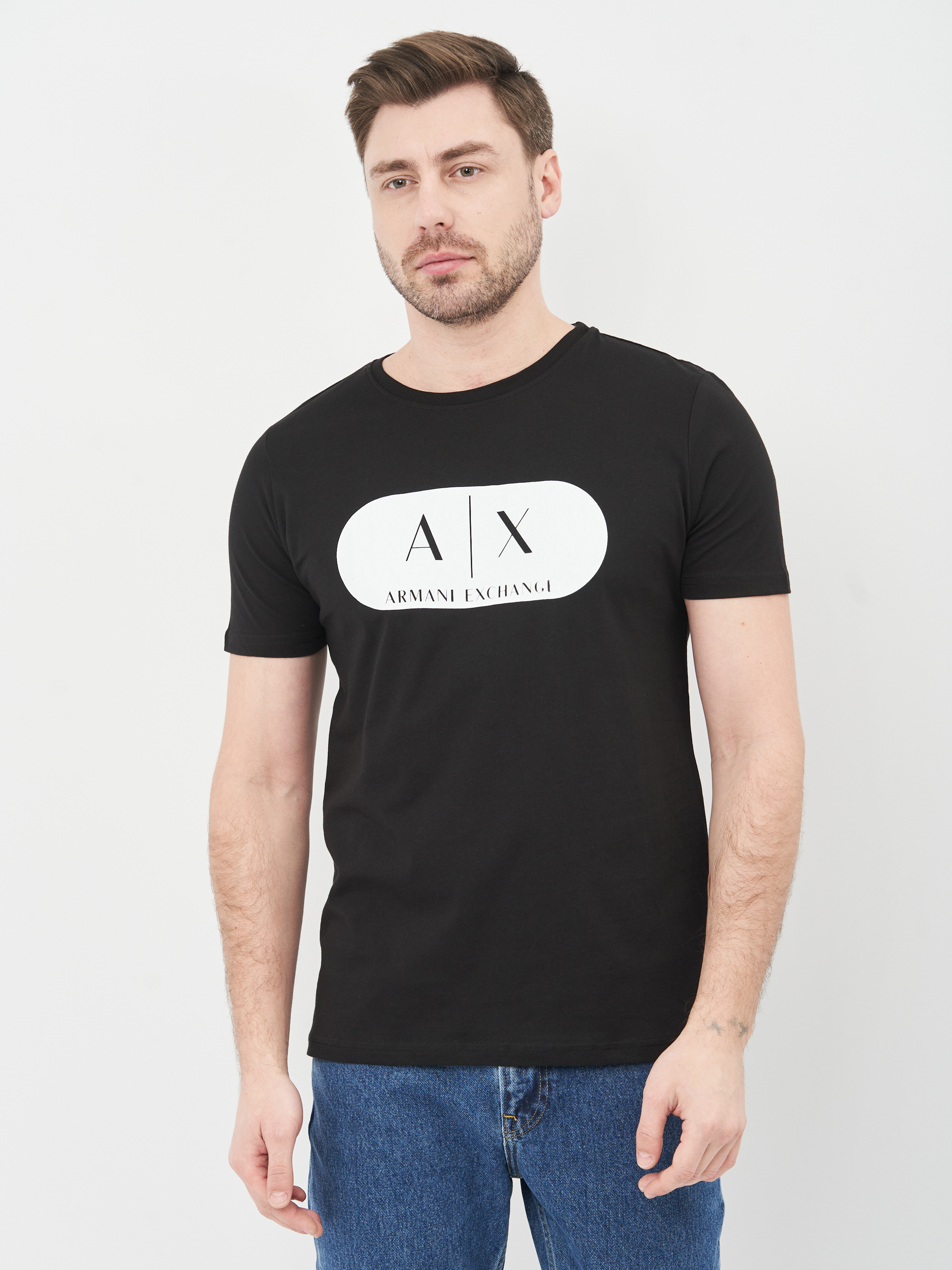 

Футболка Armani Exchange 10597.1 M (46) Черная