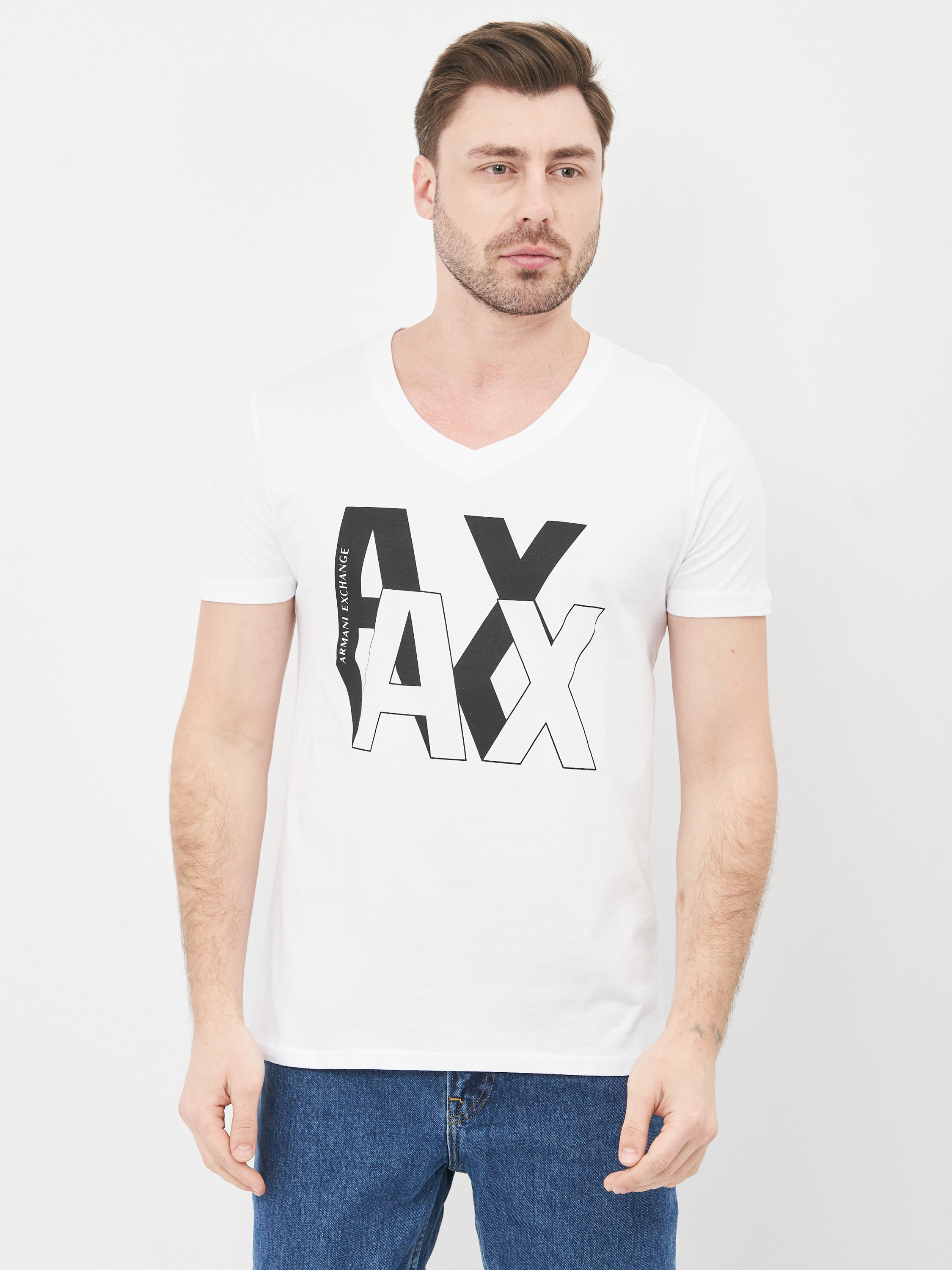 

Футболка Armani Exchange 10598.2  (46) Белая, Футболка Armani Exchange 10598.2 M (46) Белая