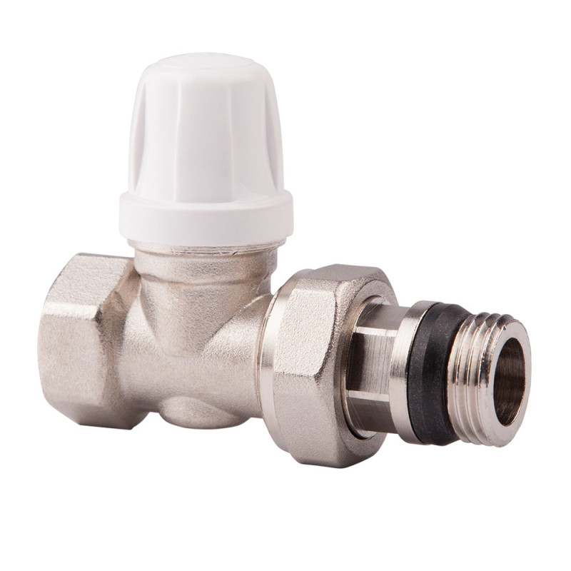 

Кран радиаторный Icma №955 прямой 1/2" без ручки