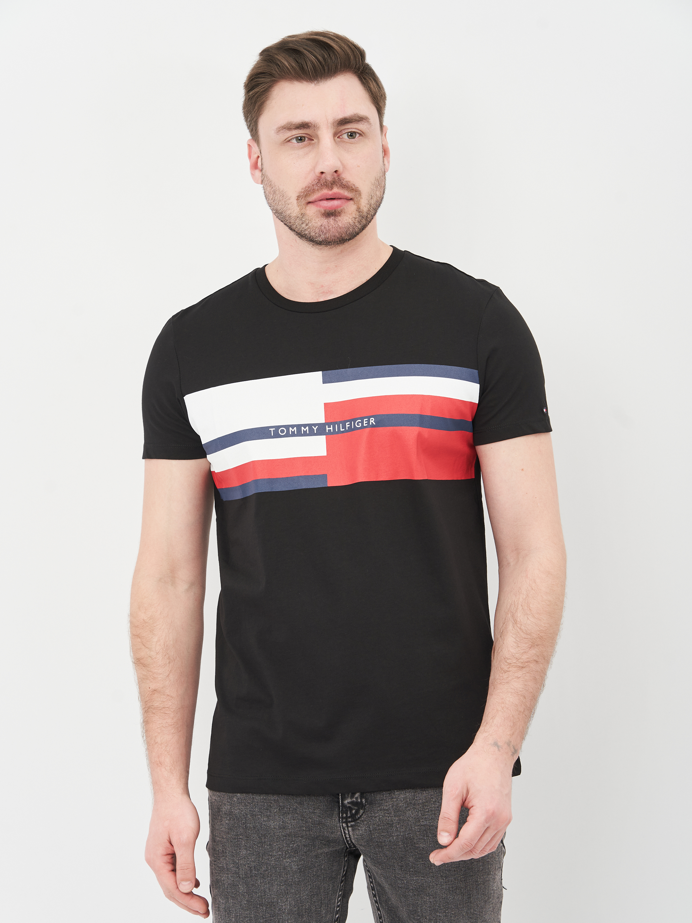 

Футболка Tommy Hilfiger 10645.1  (44) Черная, Футболка Tommy Hilfiger 10645.1 S (44) Черная