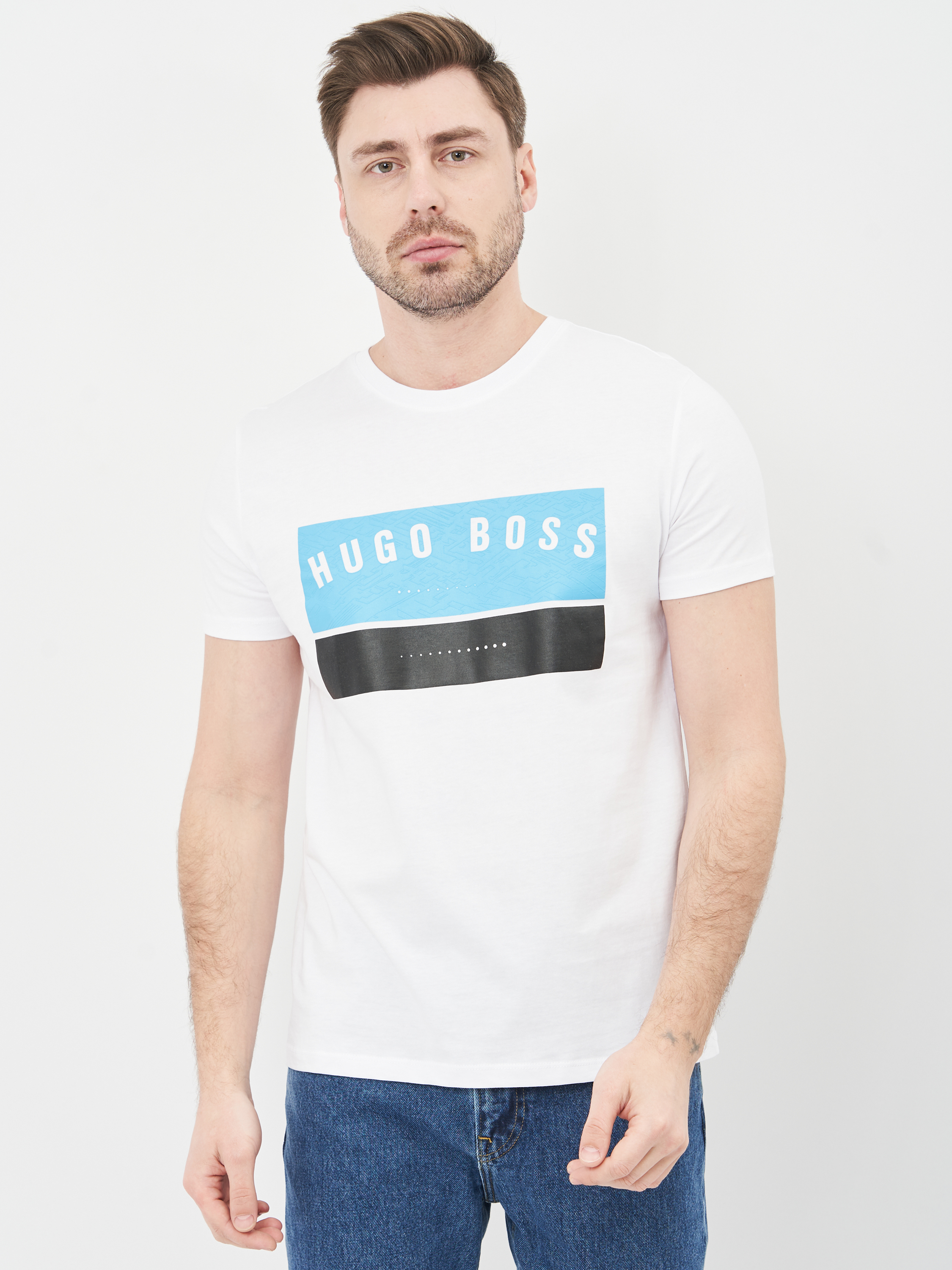 

Футболка Hugo Boss 10652.2 2XL (52) Белая