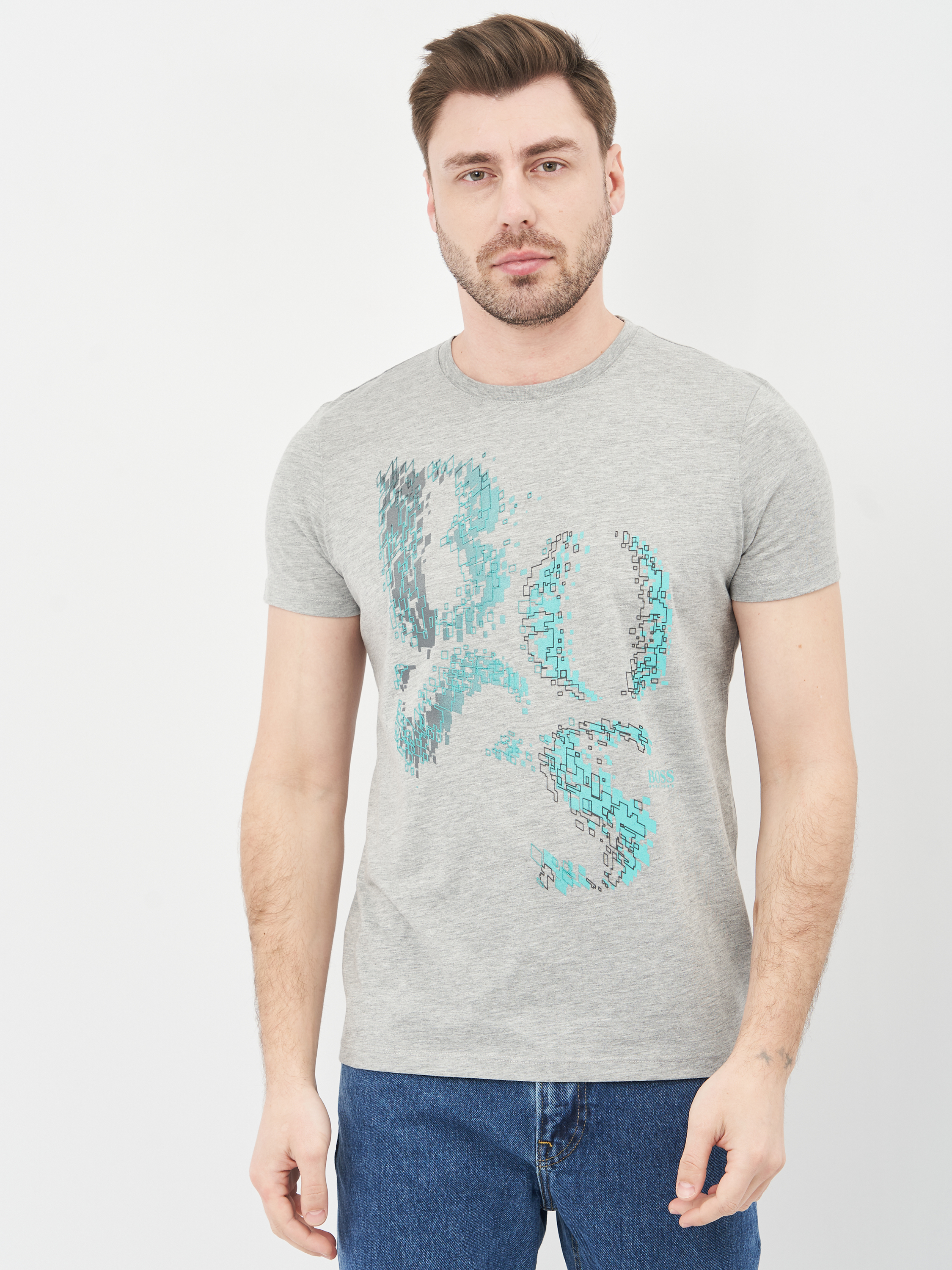 

Футболка Hugo Boss 10653.3 2XL (52) Серая