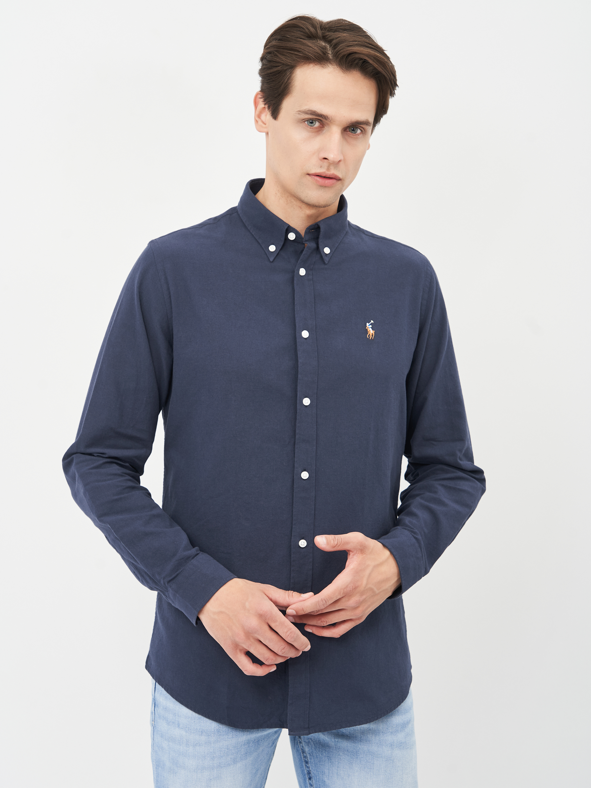

Рубашка Polo Ralph Lauren 10694.4 L (48) Темно-синяя