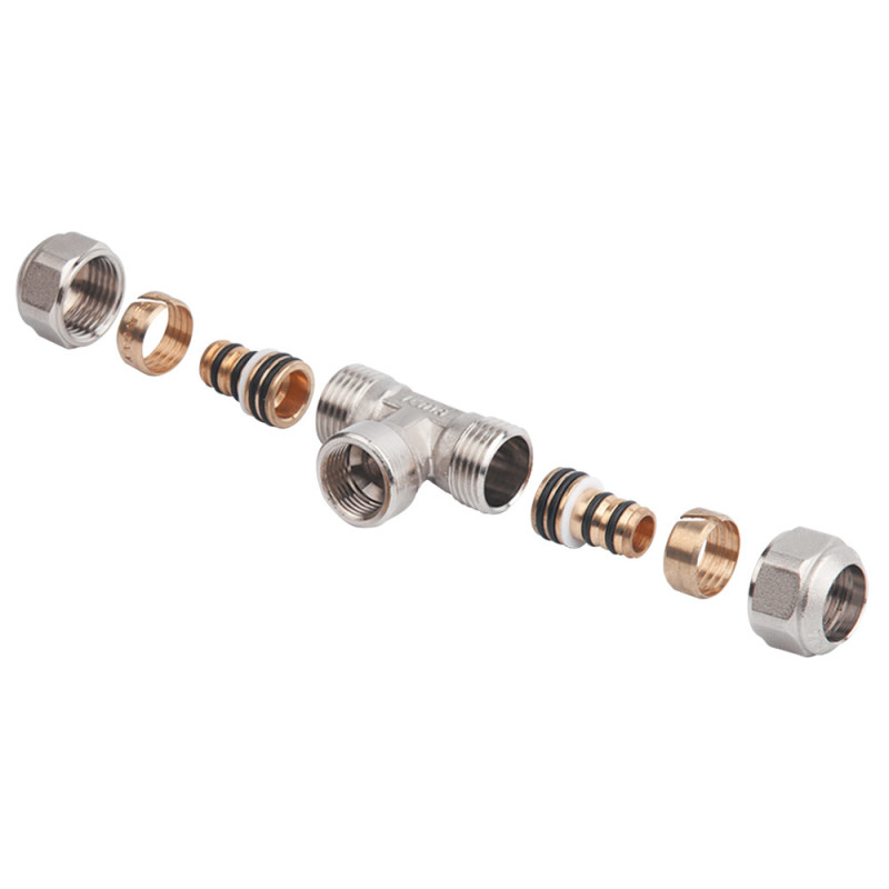 

Тройник металлопластиковый Icma №548 20х3/4"х20
