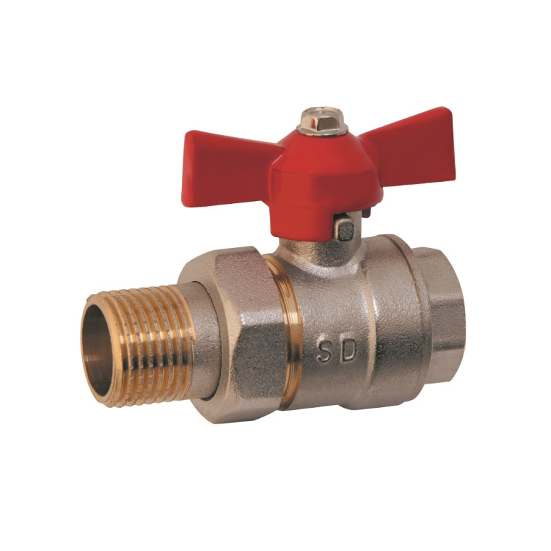 

Кран американка SD Plus 1" эконом SD221W25