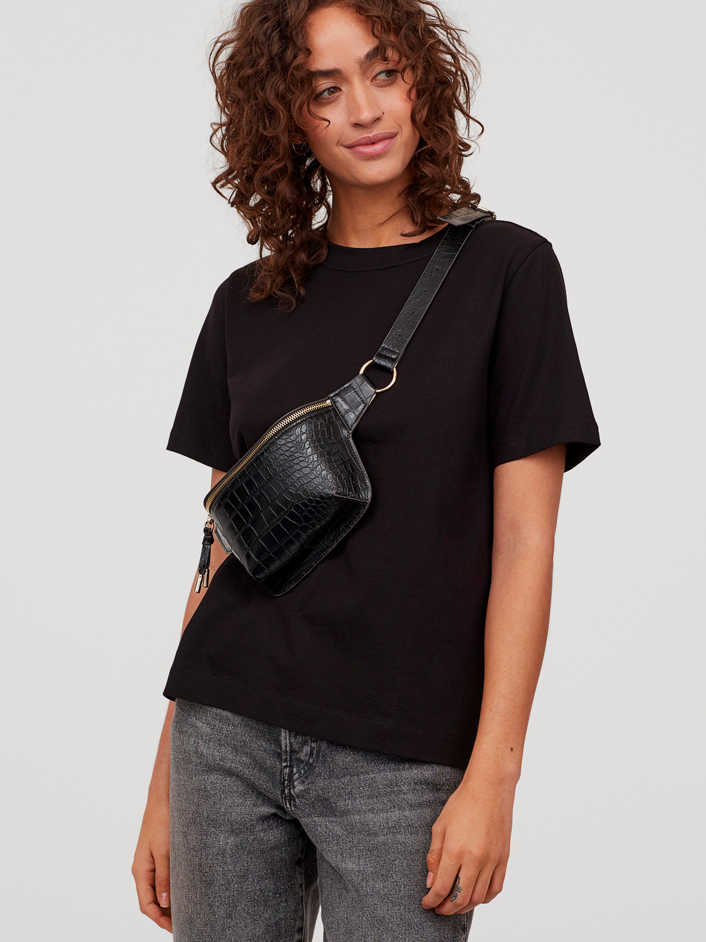 

Футболка H& 0827968-1  Черная, Футболка H&M 0827968-1 M Черная