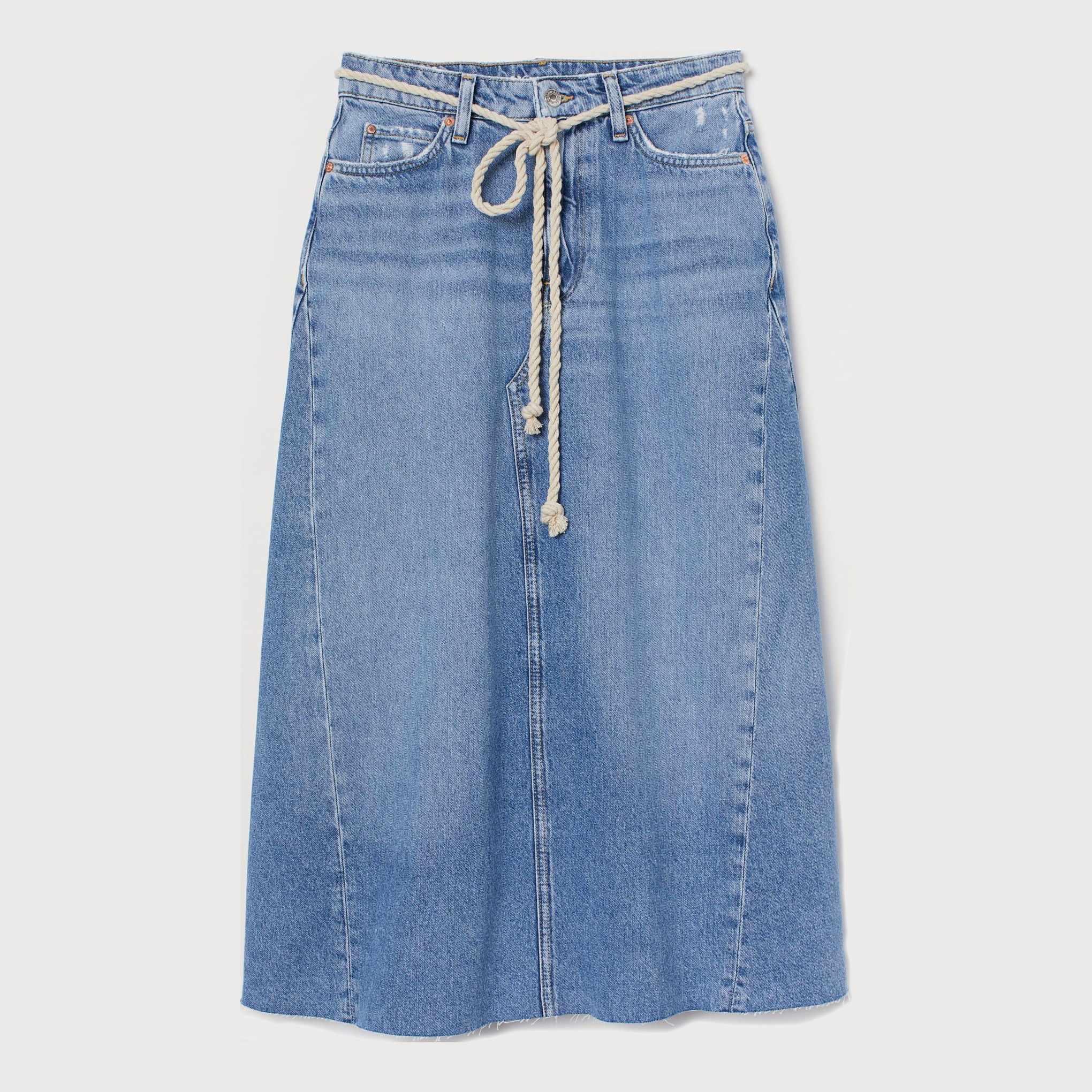 

Юбка джинсовая H&M 0823359-1 34 Голубая
