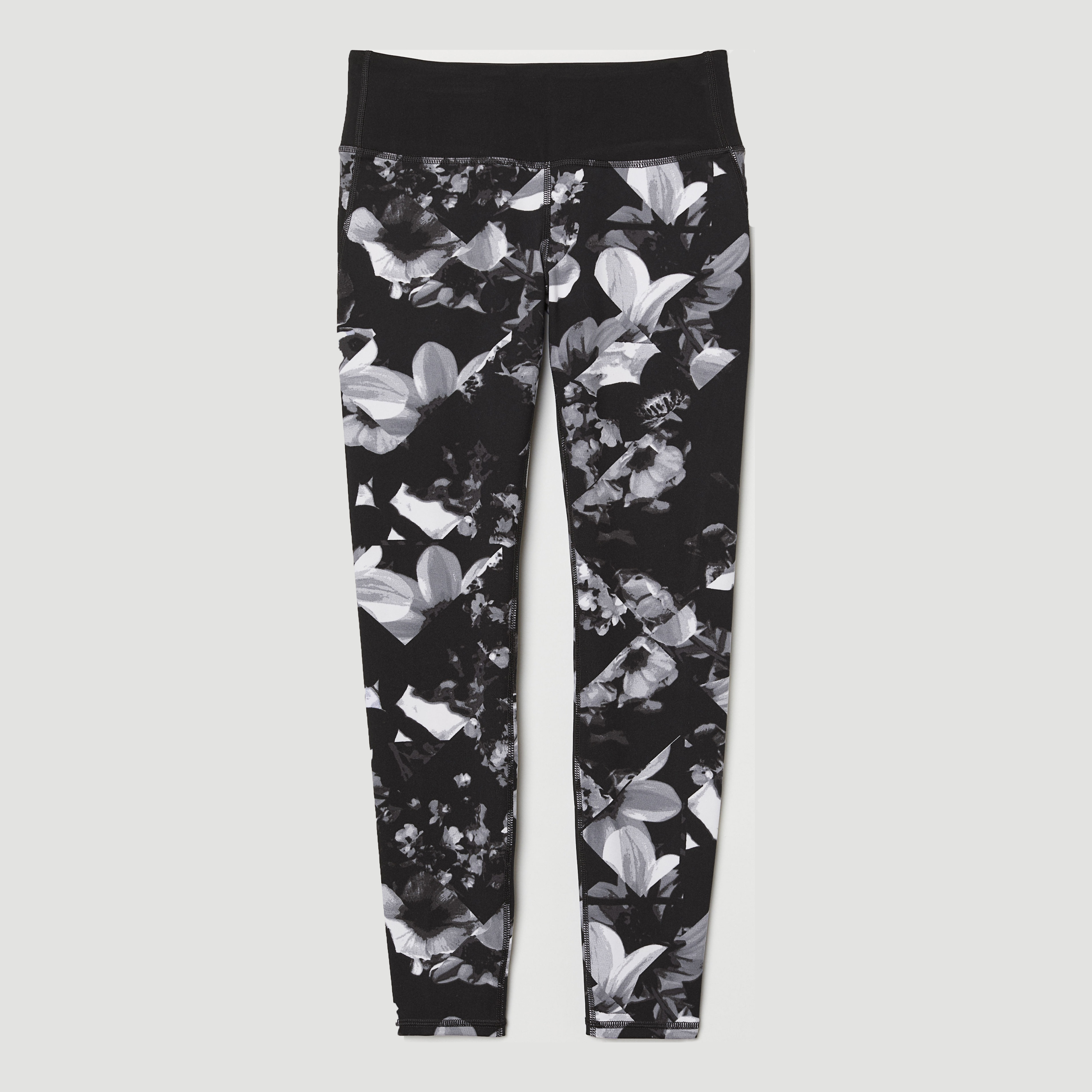 

Спортивные леггинсы H&M Sport 0630141-8  Черные, Спортивные леггинсы H&M Sport 0630141-8 S Черные