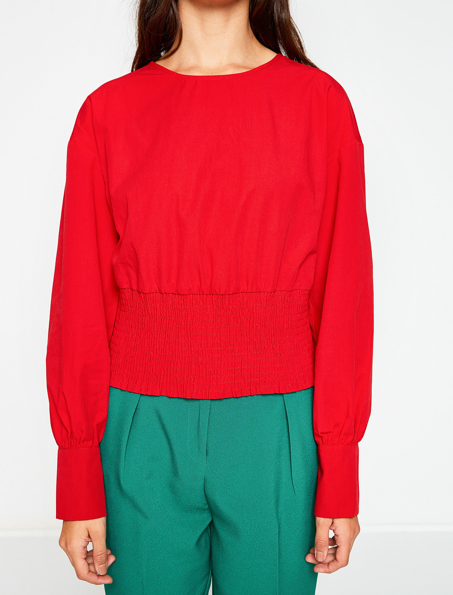 

Блузка Koton 8KAK68277CW  Red, Блузка Koton 8KAK68277CW 40 Red