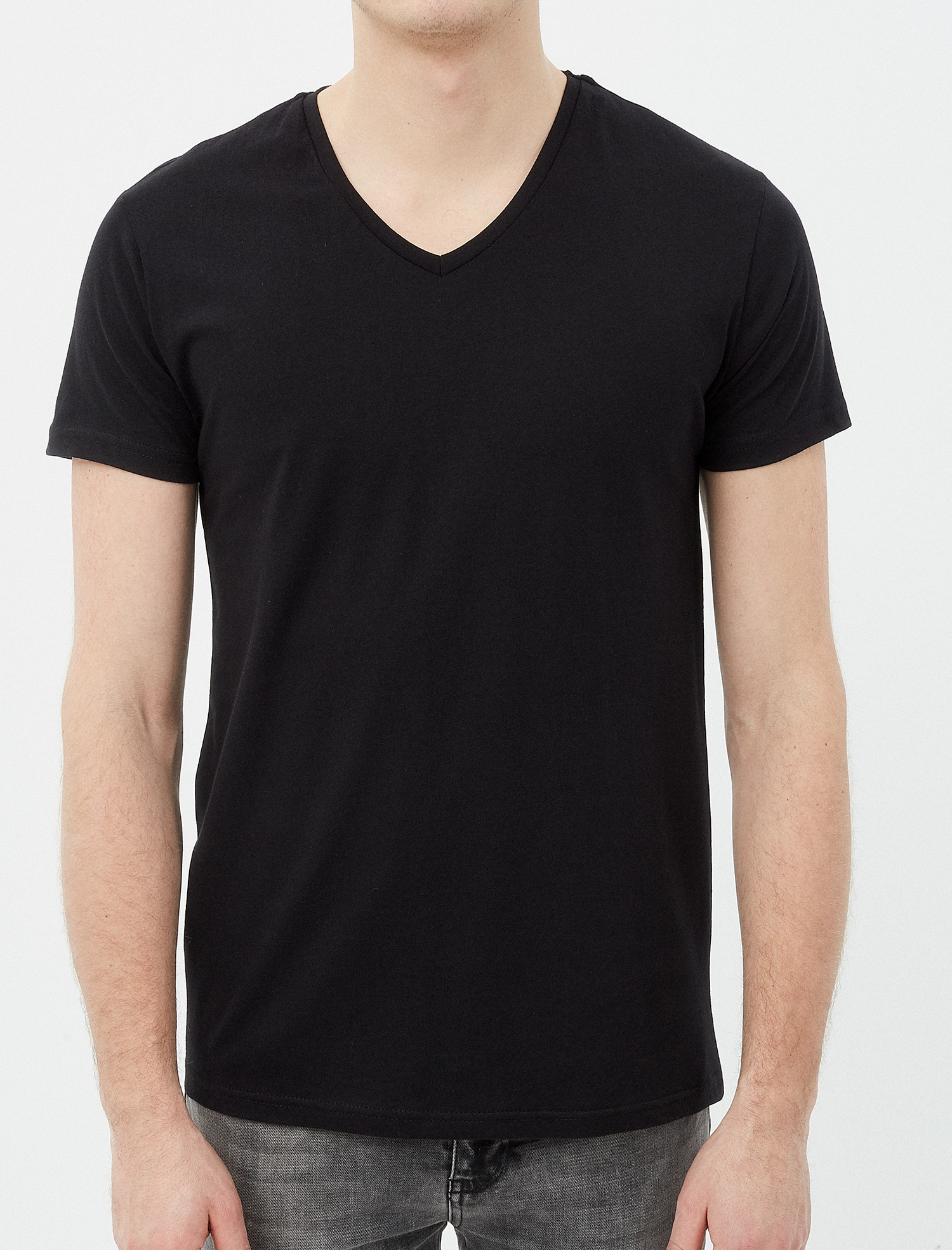 

Футболка Koton 7YAM12138LK M Black