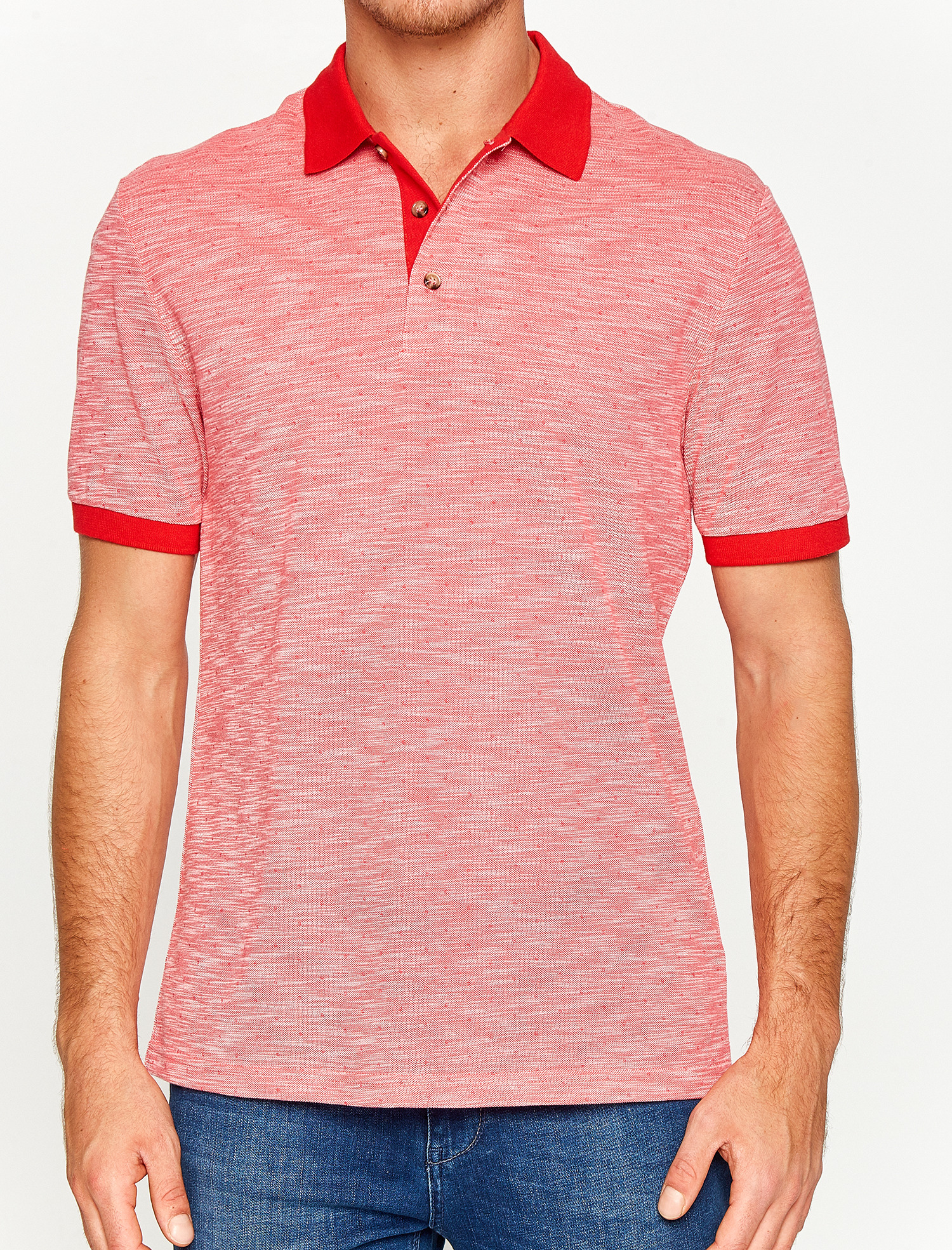

Поло Koton 7YAM11948LK S Red Design