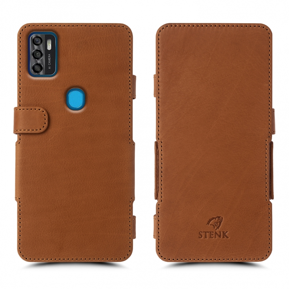 

Чехол книжка Stenk Prime для ZTE Blade A7s (2020) Camel