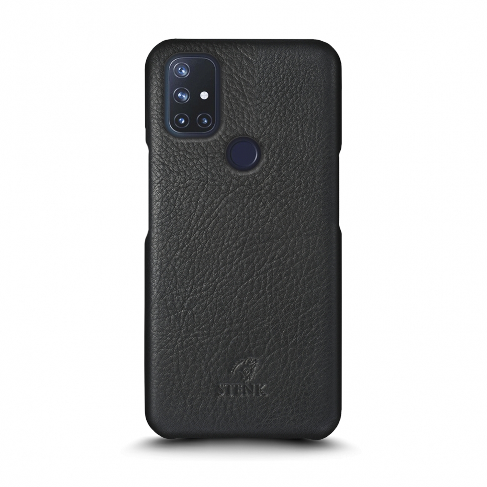 

Кожаная накладка Stenk Cover для OnePlus Nord N10 Чёрная