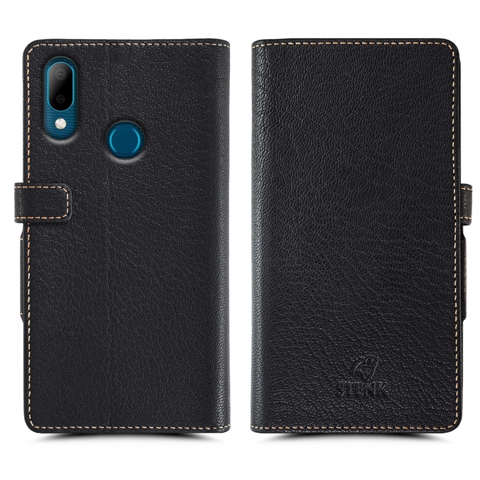 

Чехол книжка Stenk Wallet для HTC Wildfire E2 Черный