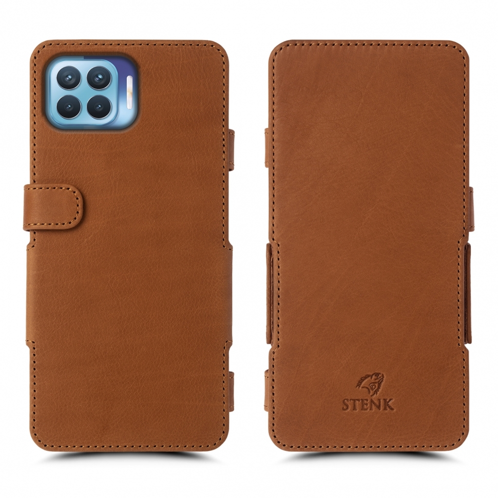 

Чехол книжка Stenk Prime для OPPO Reno4 Lite Camel
