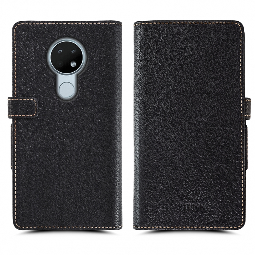 

Чехол книжка Stenk Wallet для Nokia 6.2 Черный