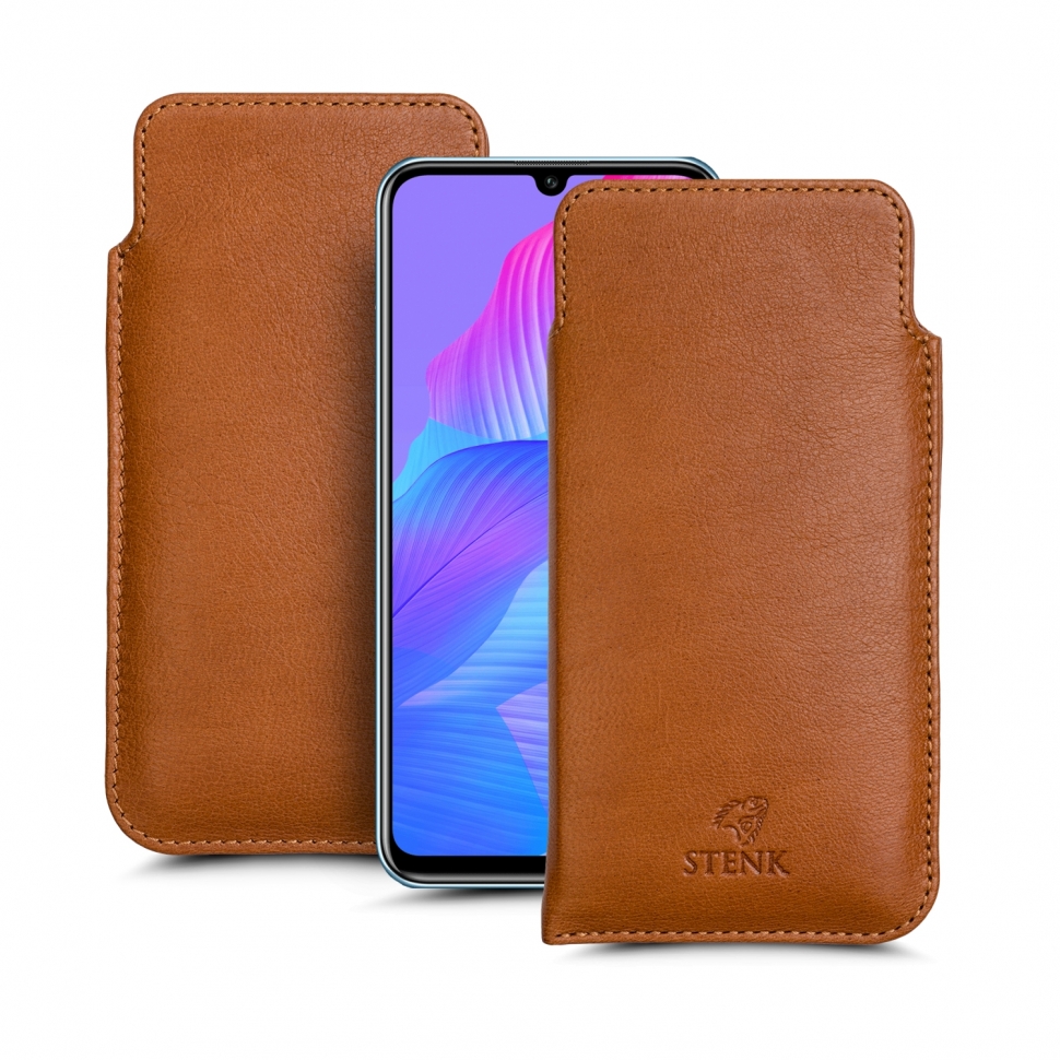 

Футляр Stenk Elegance для HuaWei P Smart S Camel