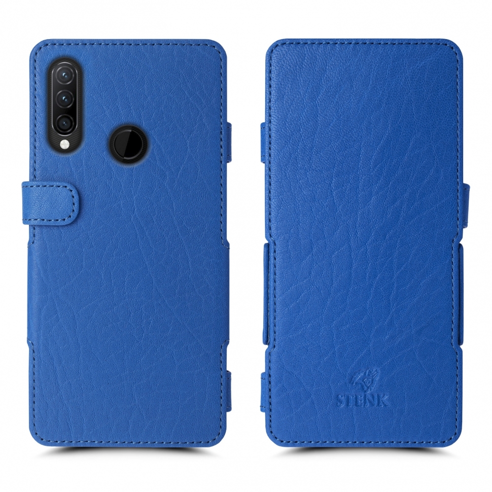 

Чехол книжка Stenk Prime для Lenovo K10 Note Ярко синий