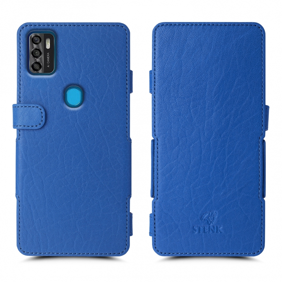 

Чехол книжка Stenk Prime для ZTE Blade A7s (2020) Ярко синий