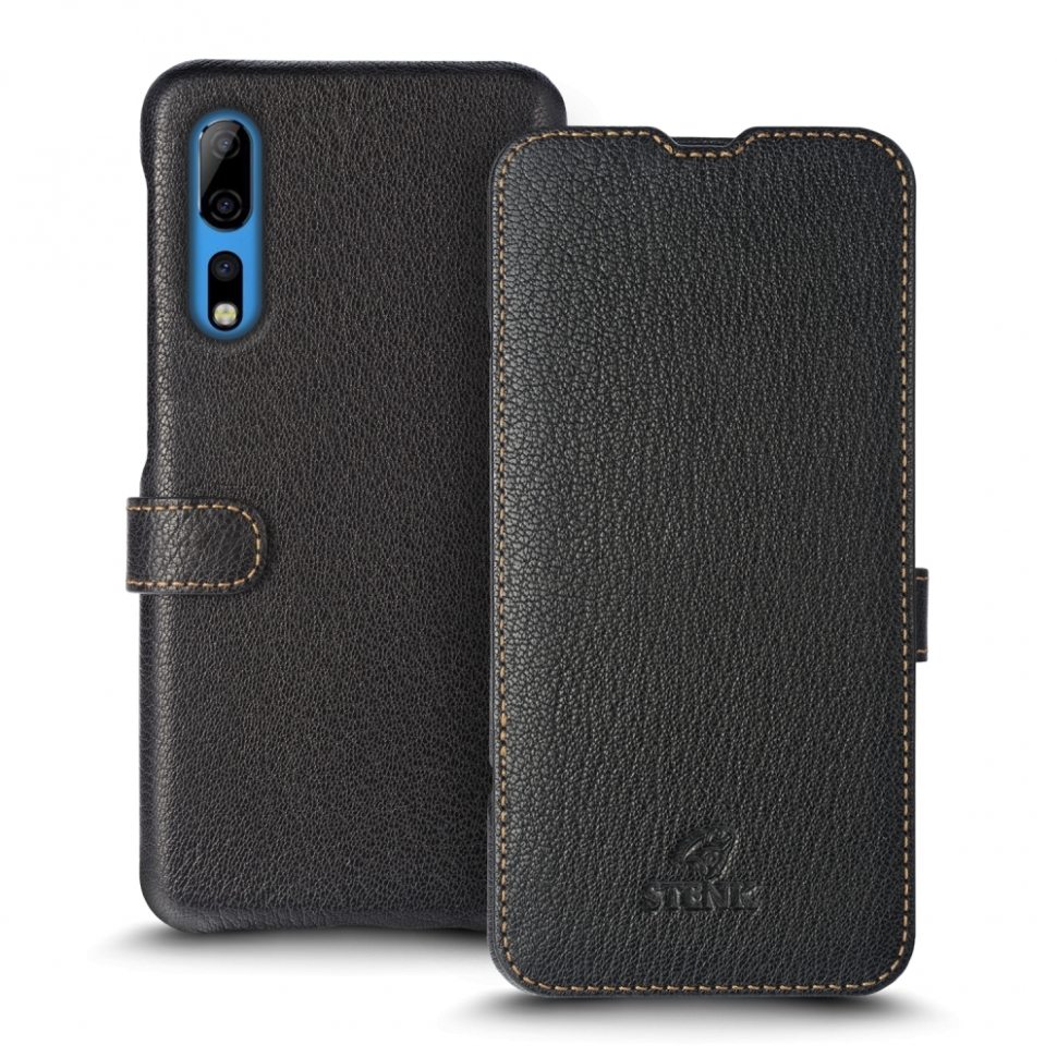 

Чехол книжка Stenk Premium для ZTE Axon 10 Pro Чёрный